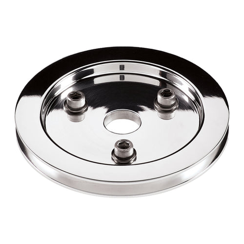 Billet Specialties Crankshaft Pulley BBC 1 GRV LWP Polished 79210