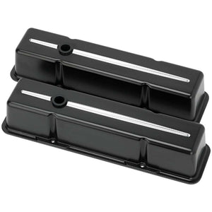 Billet Specialties SBC Tall Valve Cover Black 95224