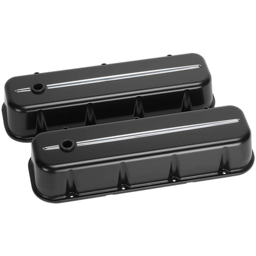 Billet Specialties BBC Tall Valve Cover Black 96124