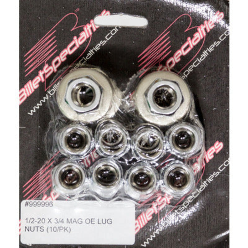1/2-20x3/4 Mag Lug Nuts (10pk)