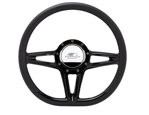 Billet Specialties Steering Wheel 14" D-Shape Victory BLK29441