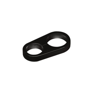 Billet Specialties Hose Separator .890x.969 Black BLK68625