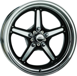 Billet Specialties Street Lite Black Wheel 15x10 4.5" Backspace BRS035106145N