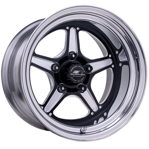 Billet Specialties Street Lite Black Wheel 15x10 3.5" Backspace BRS23510L6135