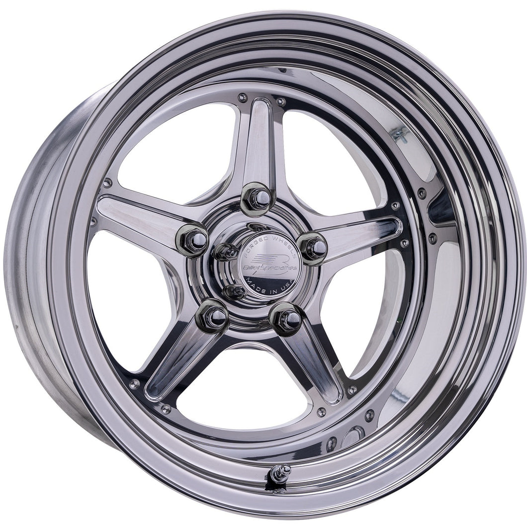 Billet Specialties Street Lite Wheel 15x10 3.5 Backspace 5x4.5 Bolt Circle RS23510L6535