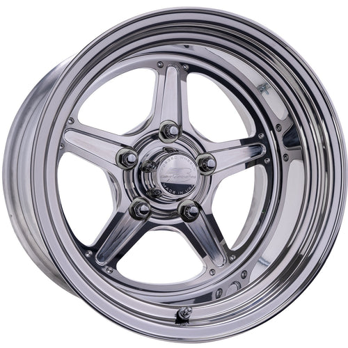 Billet Specialties Street Lite Wheel 15x10 6.5 Backspace 5x4.5 Bolt Circle RS23510L6565