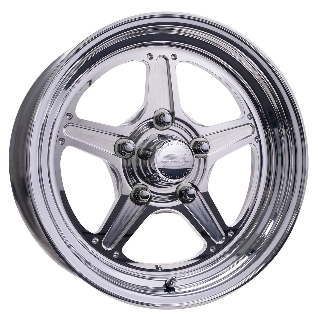 Billet Specialties Street Lite Wheel 15x3.5 1.75 Backspace 5x4.5 Bolt Circle RS23535F6517