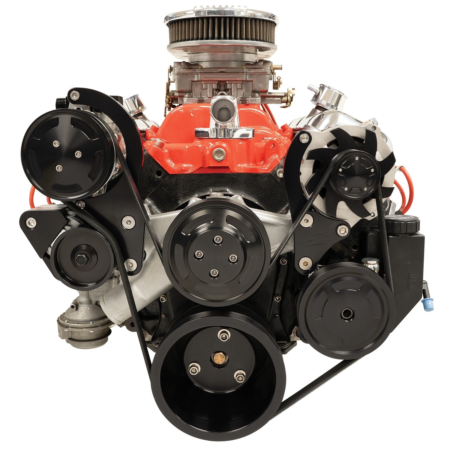 Billet Specialties Street Trac Pulley Kit STB2420, BBC