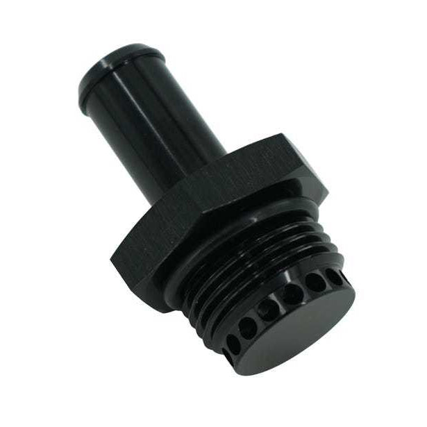 Brian Tooley Racing 12 ORB Baffled Breather 12AN to 5/8 Barb ADPT-02-027-VCBF