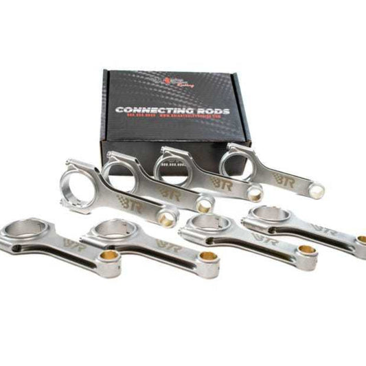 BTR 4340 Forged H-Beam Rods 6.125" w/ARP Bolts BTRROD6125H1-8