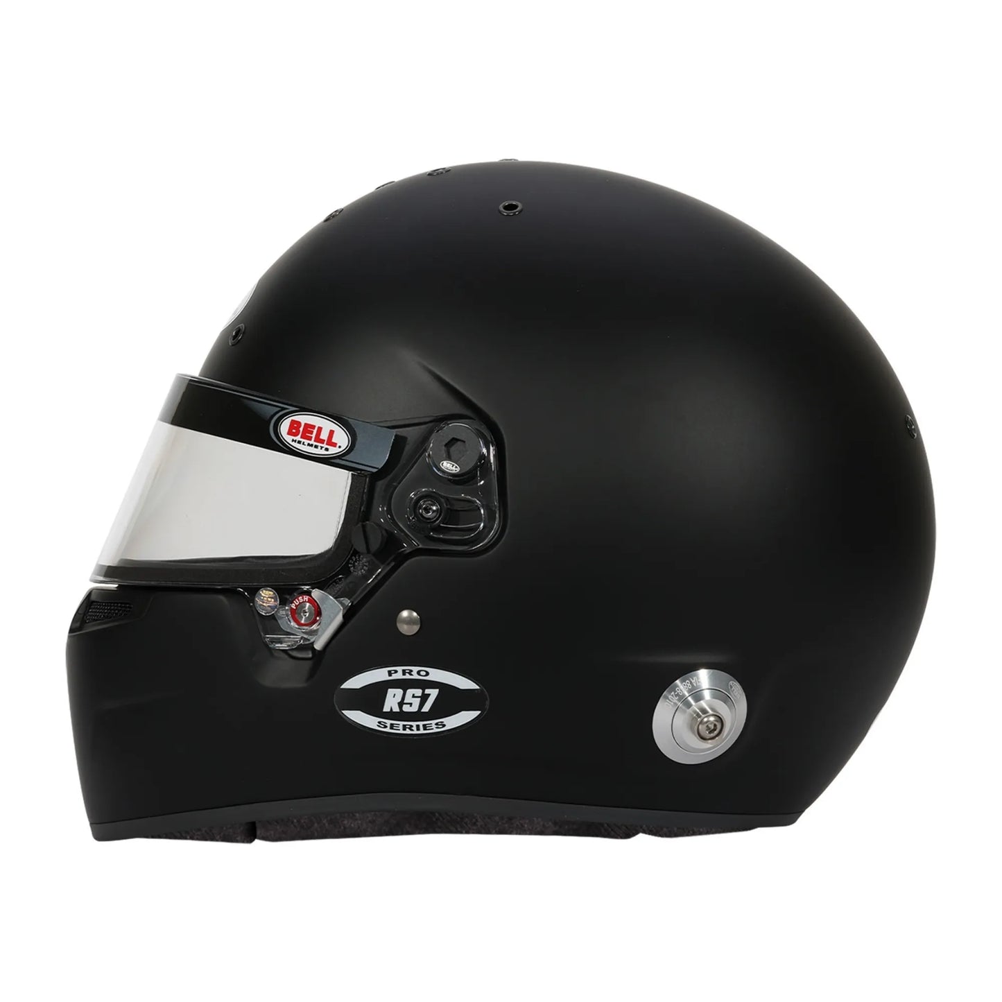 Bell RS7 Helmet 1310B, Snell SA-2025 / FIA (Left Side)