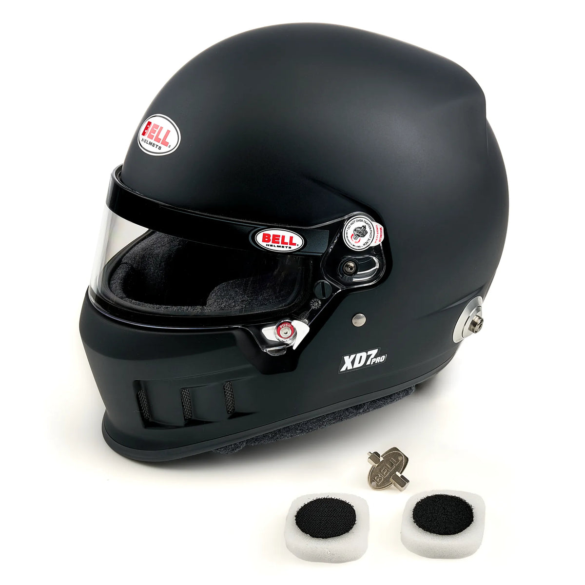 Bell XD7 Helmet SA-2025 / FIA, Flat Black