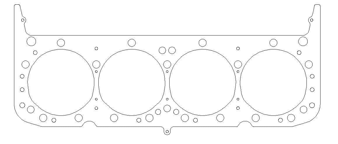 Cometic Gaskets 4.165 MLS Head Gasket .040 - SBC