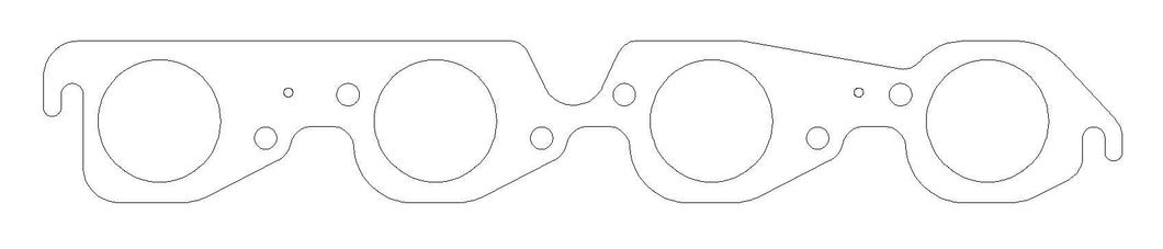 Cometic Gaskets BBC MLS Exhaust Gasket Set 2.130 Round Port