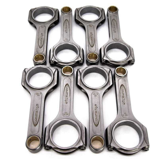 Compstar Xtreme 6.125” H Beam
Connecting Rods, Small Block Chevy