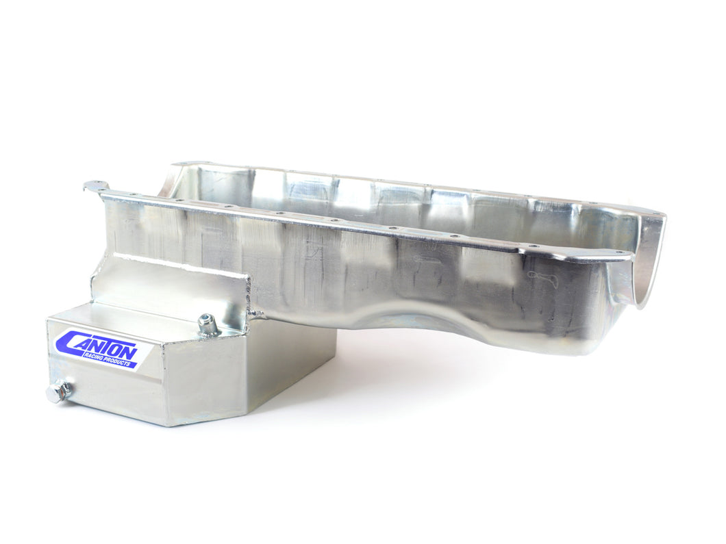 Canton 15-350 Oil Pan BBC 8qt 64-72 Chevelle T-Sump Style