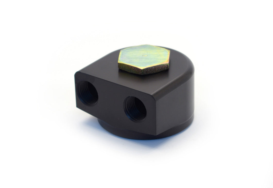 Canton 22-598 Oil Filter Adapter 90-Degree 22mm