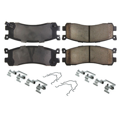 Centric Posi-Quiet Ceramic Brake Pads 92-98 Mazda
