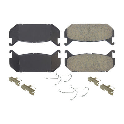 Centric Posi-Quiet Ceramic Brake Pads 93-97 Ford Probe