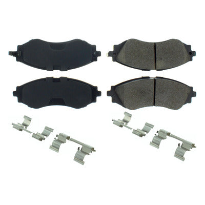 Centric Posi-Quiet Ceramic Brake Pads 04-18 Chevy