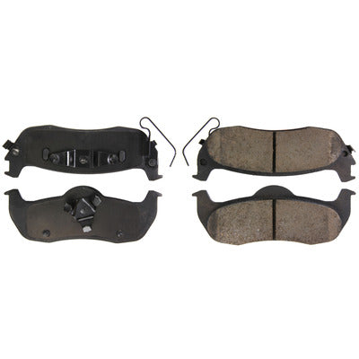 Centric Posi-Quiet Ceramic Brake Pads 04-18 Nissan Armada