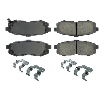 Centric Posi-Quiet Ceramic Brake Pads 04-06 Mazda