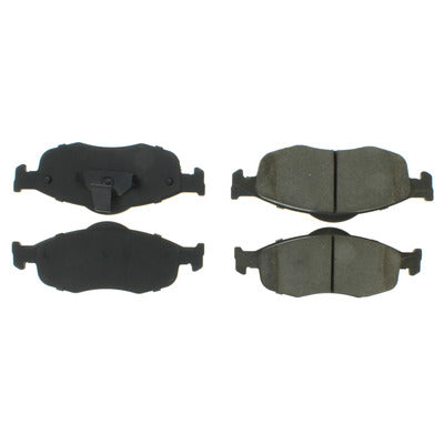 Centric Posi-Quiet Extended Wear Brake Pads 95-00 Ford