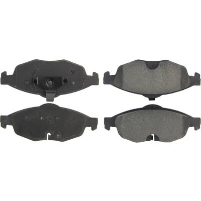 Centric Premium Semi-Metallic Brake Pads 01-06 Chrysler Sebring