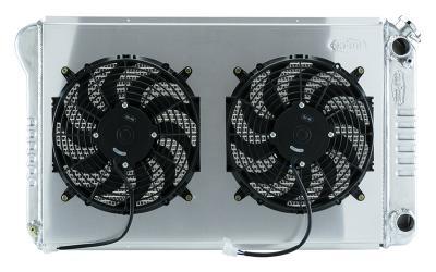 Cold Case Radiator 77-87 GM Truck AT 21" Dual 14" Fans GMT556A21SSK