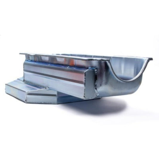 Small Block Chevy Wet Sump Oil Pans, Competition Series Kickout, SB Chevy 1957-85