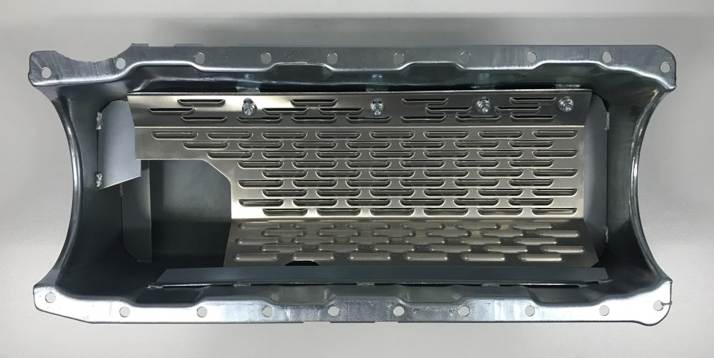 Champ Pans BBC Steel Oil Pan Wet Sump