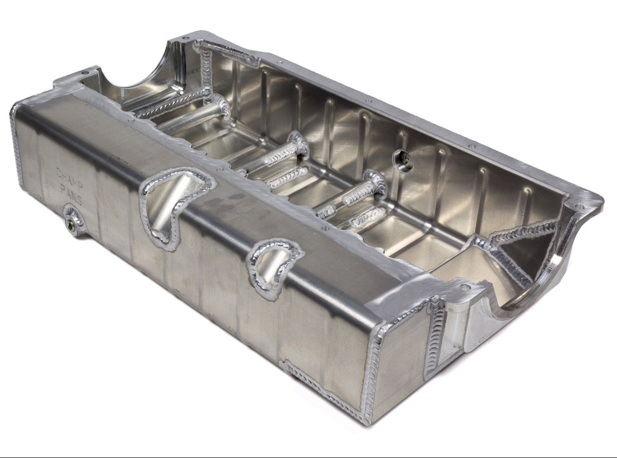 Champ Pans SBC Aluminum Oil Pan  PRO172L3A