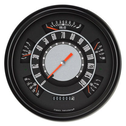 Classic Instruments Analog Gauge Kit FB66OE, Ford Bronco
