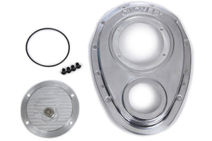 Cloyes Aluminum Timing Cover - SBC w/BBC Snout 2pc 9-229