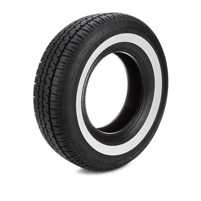 Coker 235/75R15 Classic SS Tire 1.6" Whitewall Tire