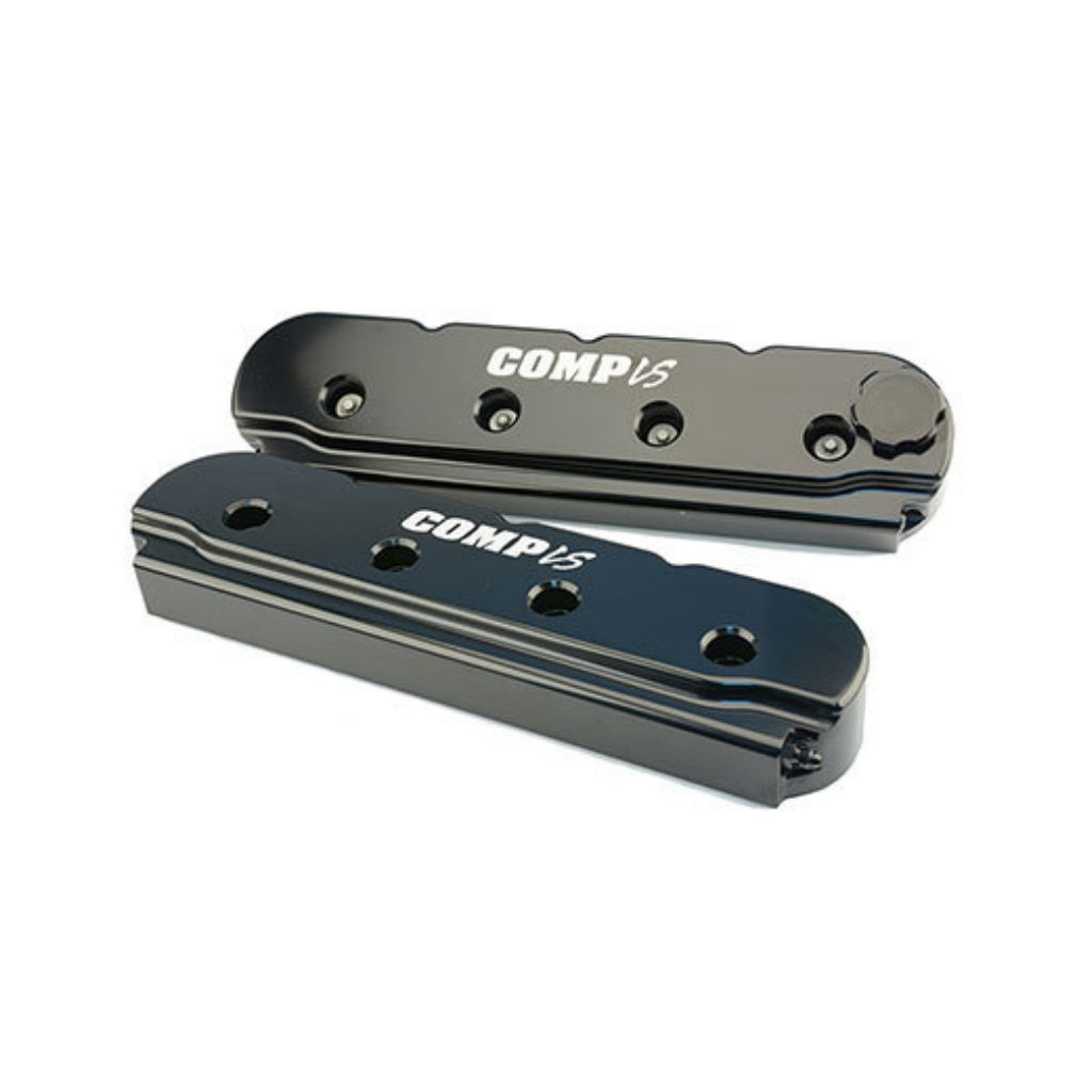 Comp Cams GM LS Billet Valve Cover Set Black 291