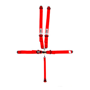Crow 5-Pt Harness Latch & Link Pull Down Red/Black 11002B