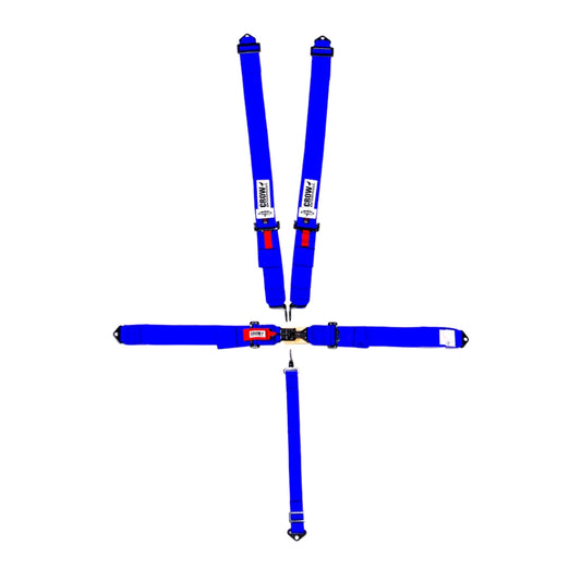 Crow 5-Pt Harness Latch & Link Blue/Black 11003B
