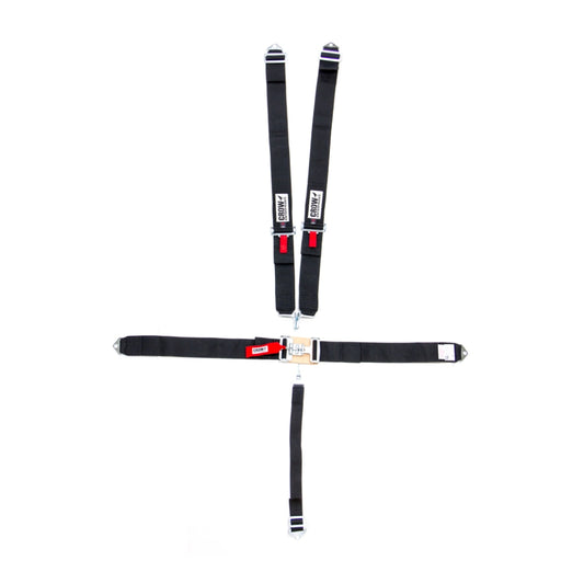 Crow 5-Pt Harness Big Latch & Link Black Pull Down 11064