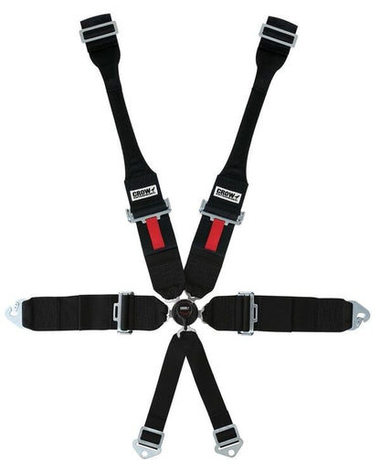 Crow 6-Point Kam Lock Harness Clip In Pull Down, SFI 16.1