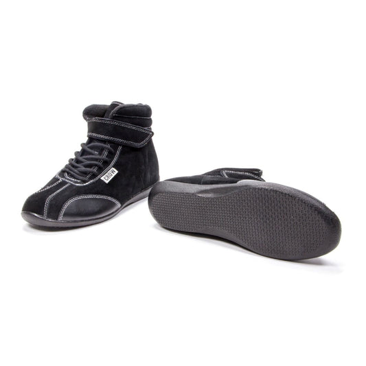 Crow Mid-Top Suede Driving Shoes