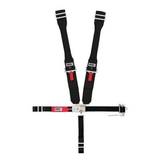 Crow 5-Way Ratchet Lap Belts Left Side 40044