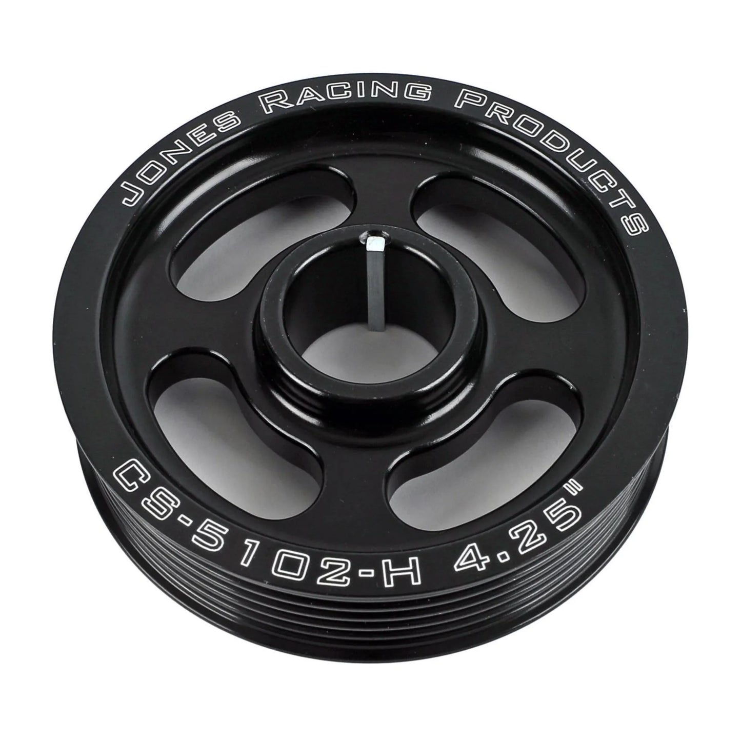 Jones Racing Crank Pulley Serpentine 4.25"
