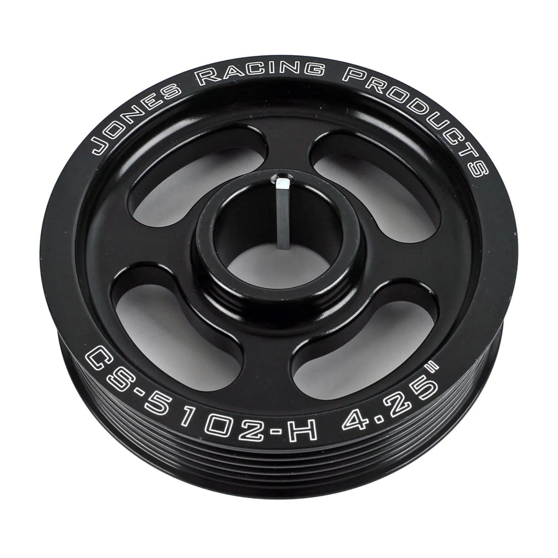 Jones Racing Crank Pulley Serpentine 4.25"