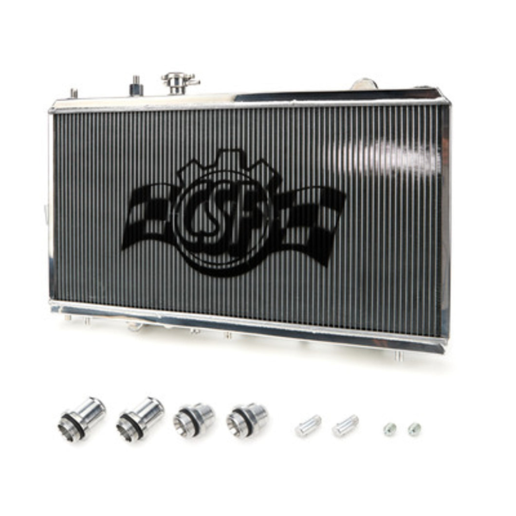 CSF Cooling Radiator Kit for 92-00 Honda Civic w/K-Swap 2850K