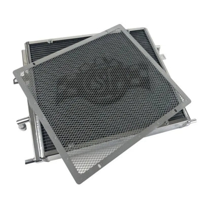BMW F3X/F2X B58/B48 Triple-Pass Heat Exchanger w/ Rock Guard 8131 - Silver