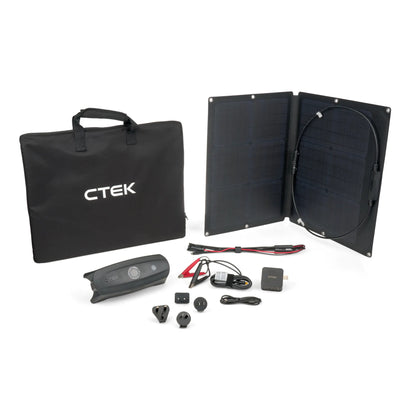 CTEK CS FREE Battery Charger w/Solar Polar Charger 40-462BUNDLE
