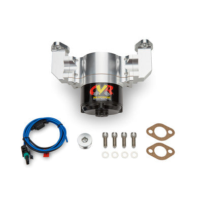 CVR SBC Billet Aluminum Electric Water Pump Clear 8550CL