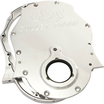CVR BBC Billet Timing Cover 2-Piece Polished TC2454CL