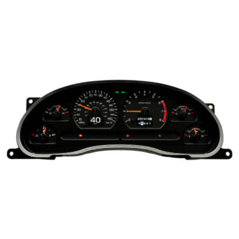 Dakota RTX Series Analog Dashboard Gauge Kit